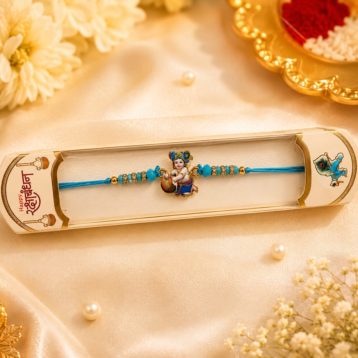 Bal Krishna Makhan Chor Rakhi hu