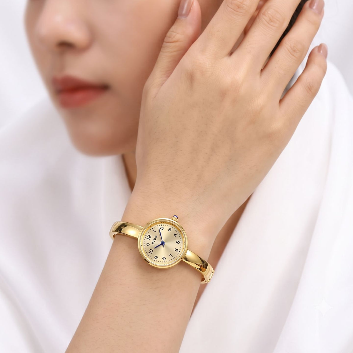 Gold Bangle Bracelet Watch