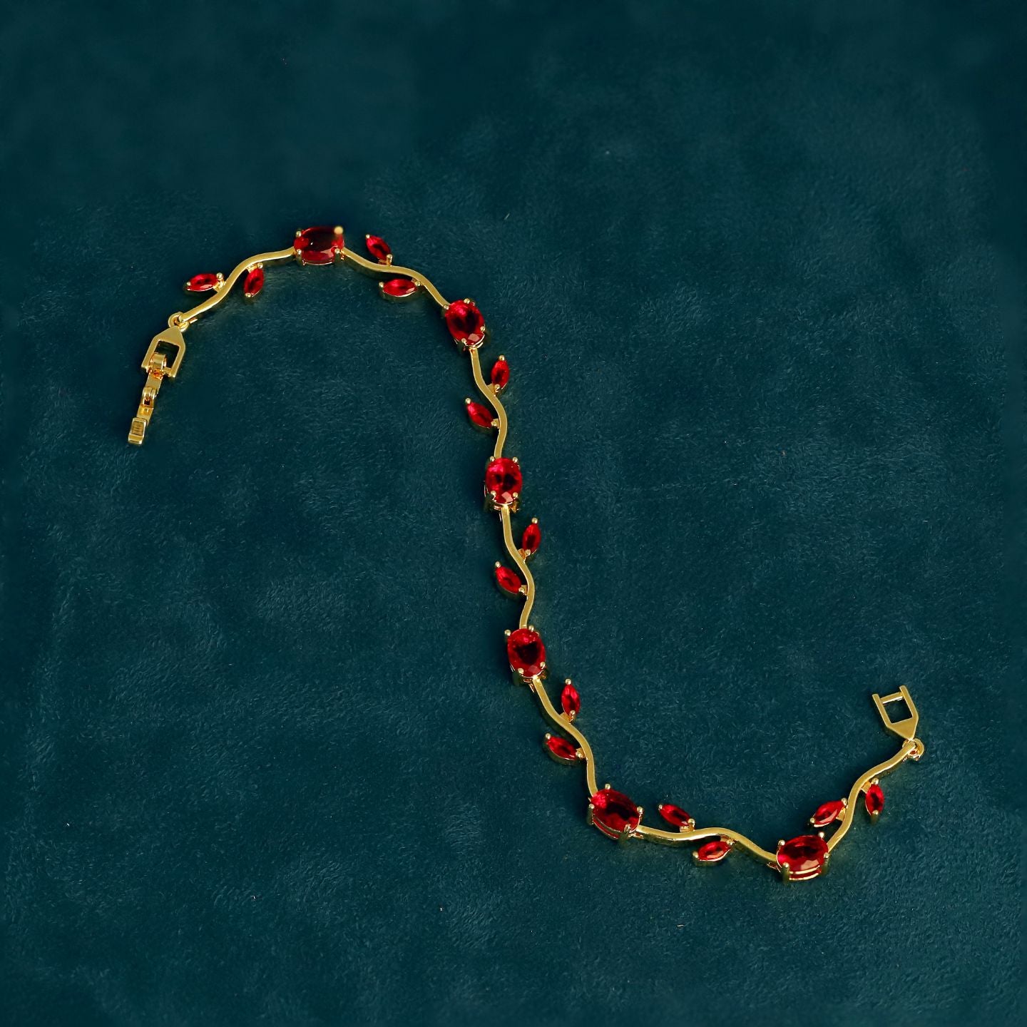 Antitarnish Tulip Bracelet – Red