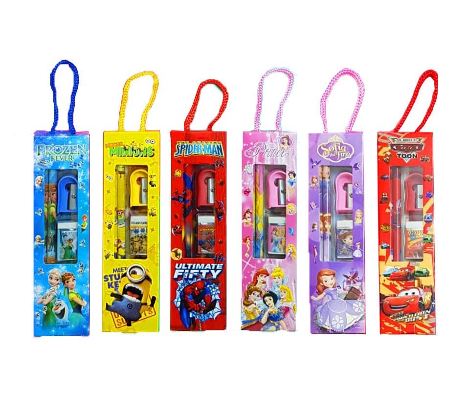 Cartoon Character Stationery Set