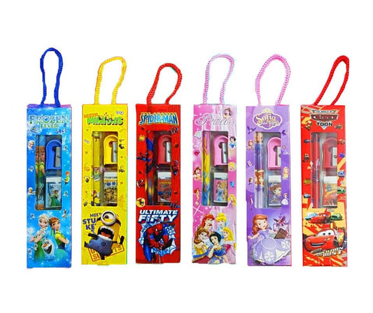 Cartoon Character Stationery Set