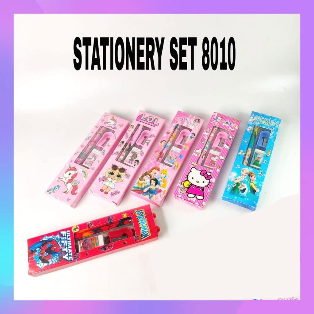Cartoon Character Stationery Set