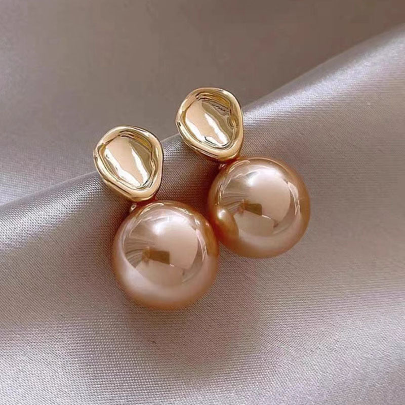 Korean Ball Drop Earrings