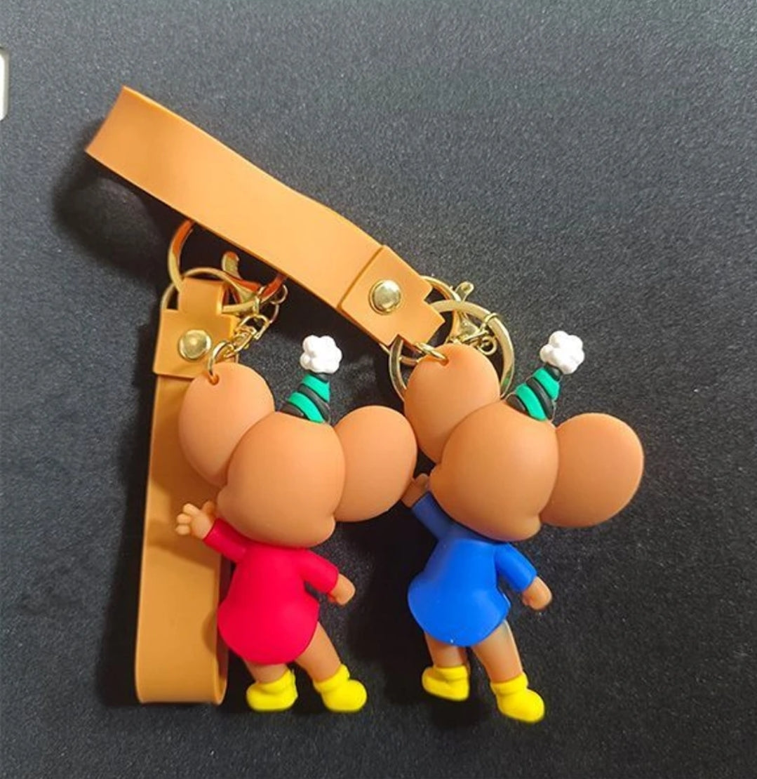 Tom & Jerry Tuffy Mouse Keychain with Rubber Strap