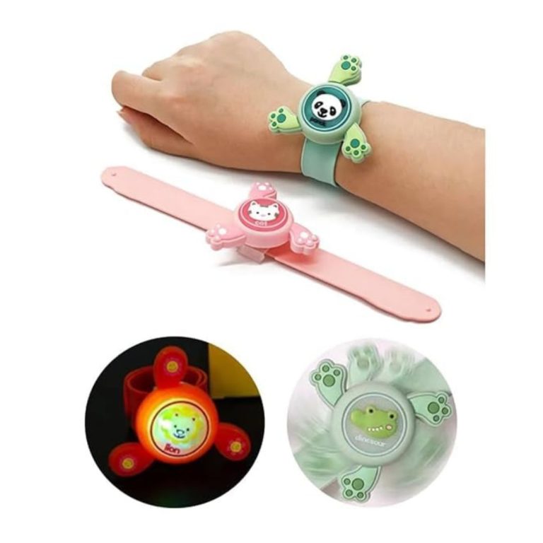 Cartoon Design LED Light Wristband Spinner