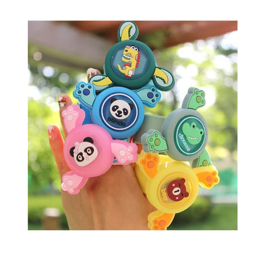 Cartoon Design LED Light Wristband Spinner