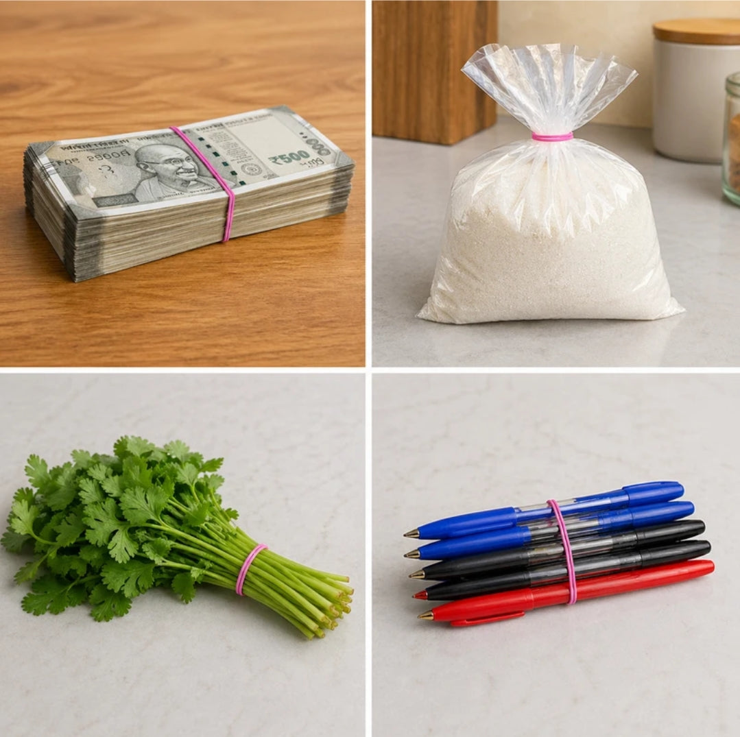 Rubber Band 1 Inch - 50gm Packet