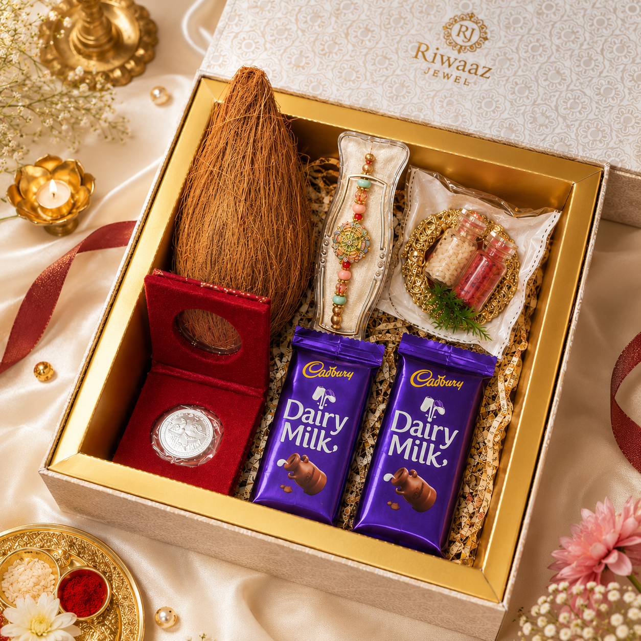 Rakhi Hamper Box for Brother | Choose Your Rakhi