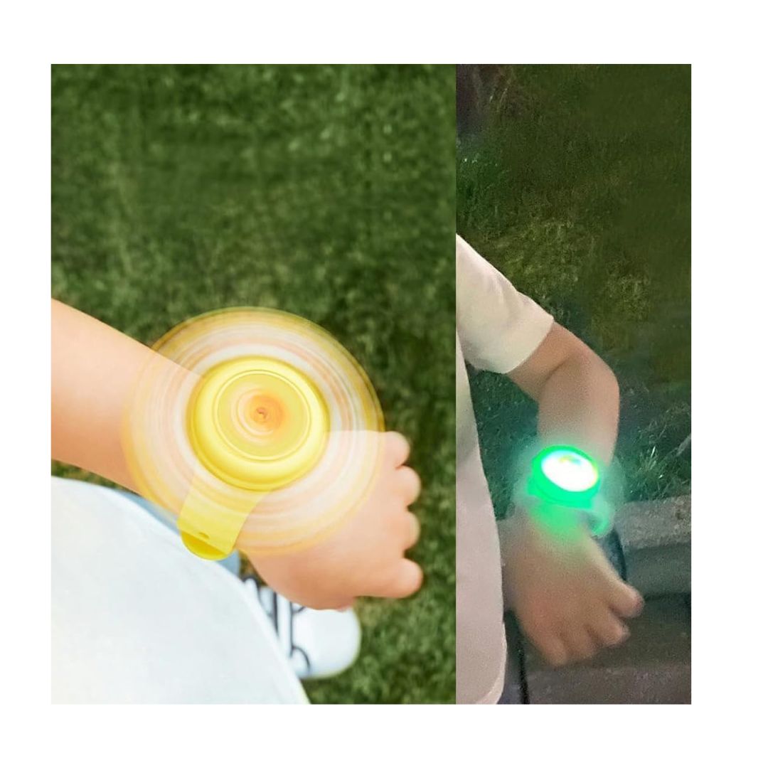 Cartoon Design LED Light Wristband Spinner