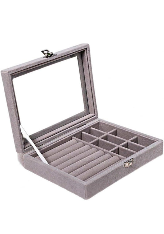 Jewellery Organizer with Glass Flap