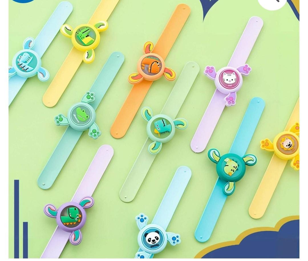 Cartoon Design LED Light Wristband Spinner